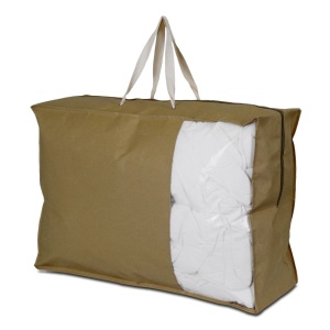 Sac de couette en papier avec fermeture éclair | Willems Packaging Rijssen Sac de couette en papier avec fermeture éclair