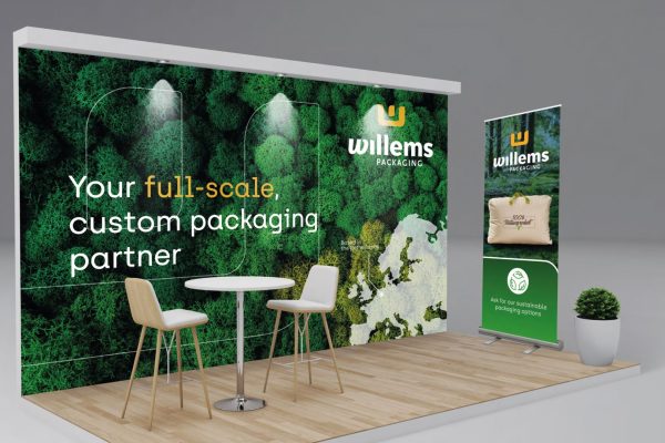 ABK Open 2023 Stand Willems Packaging | Willems Packaging